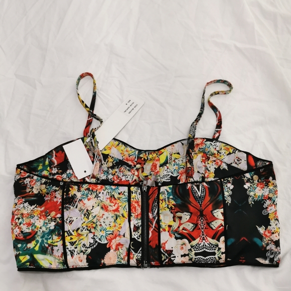 Millau spaghetti strap cropped top - Picture 2 of 5